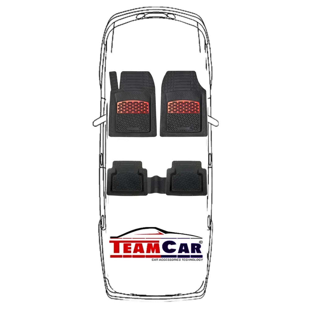 Covorașe auto Fiat 500X Red - 221.ro