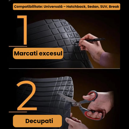 Covorase Tip Tavita Compatibile Dacia Solenza, Blue