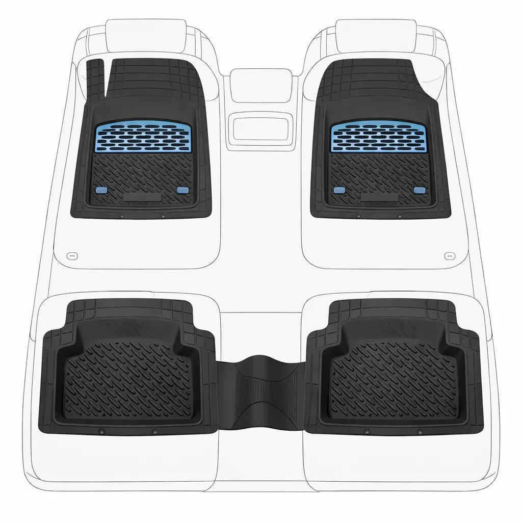 Covorașe Skoda Octavia III Combi 2013-2016 | Blue Edition – TeamCar®